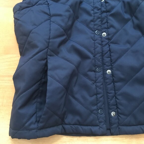 The North Face Puffer Vest Navy Blue XS - Picture 8 of 8